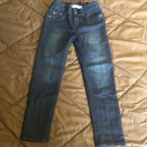 Levi’s 710 super skinny dark wash jeans